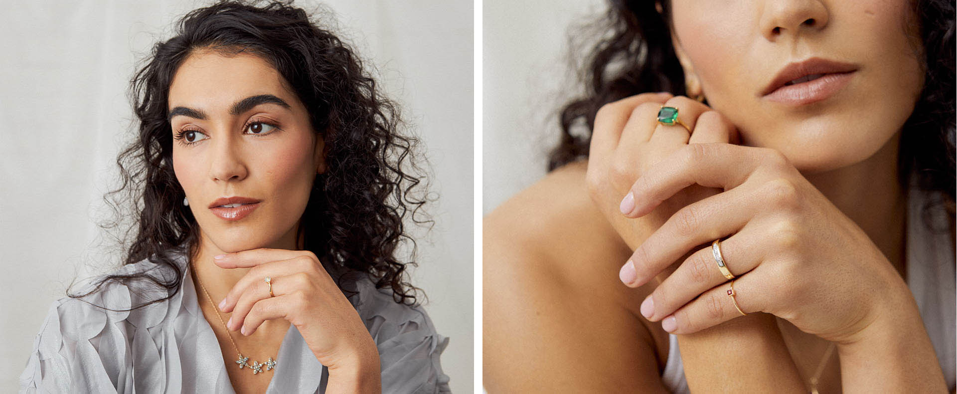 Minimalistische Edelsteinringe: Gold Ringe