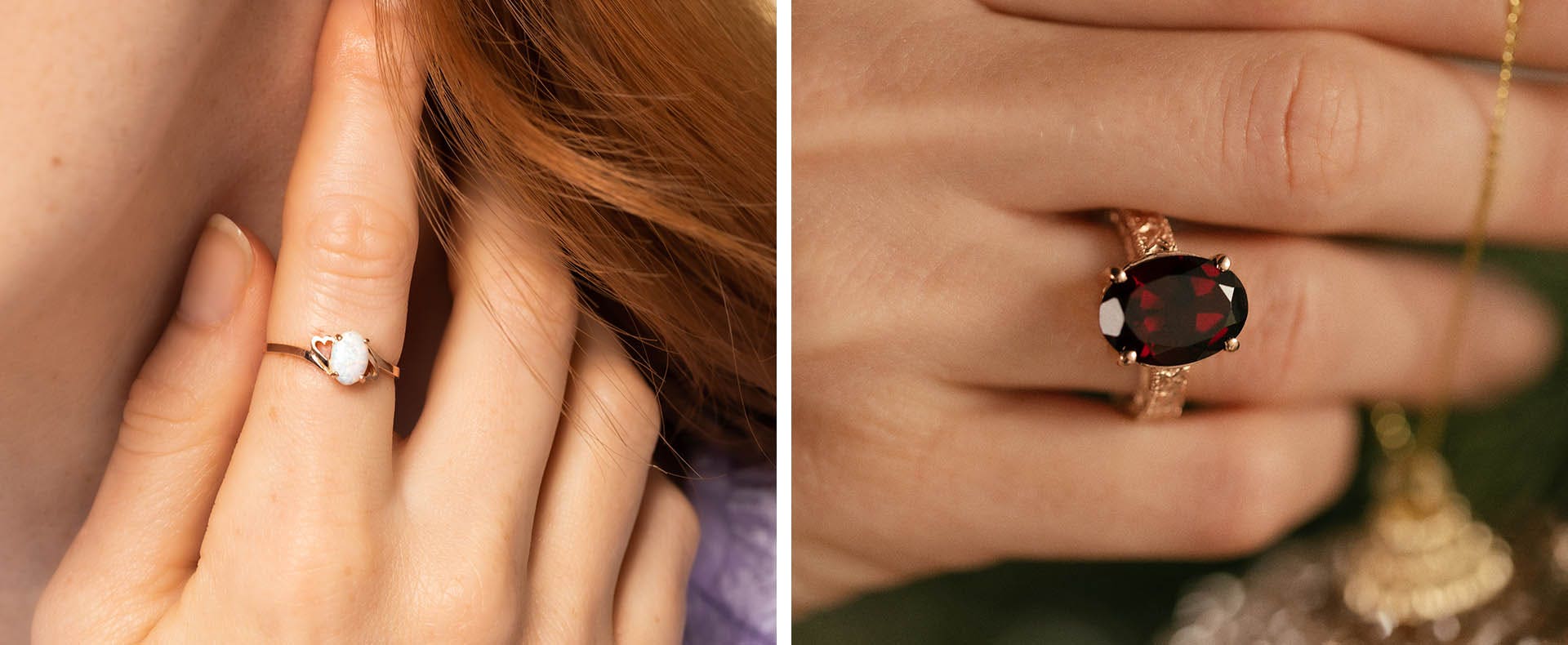 Roségold Ringe